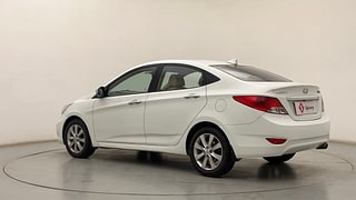 Used 2012 Hyundai Verna [2011-2015] Fluidic 1.6 CRDi SX Opt Diesel Manual exterior LEFT REAR CORNER VIEW