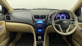 Used 2012 Hyundai Verna [2011-2015] Fluidic 1.6 CRDi SX Opt Diesel Manual interior DASHBOARD VIEW