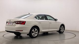 Used 2017 Skoda Superb [2016-2020] Style TSI MT Petrol Manual exterior RIGHT REAR CORNER VIEW