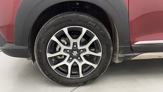 Used 2022 Maruti Suzuki XL6 Alpha Plus AT Dual Tone Petrol Automatic tyres LEFT FRONT TYRE RIM VIEW