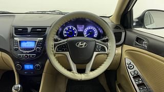Used 2012 Hyundai Verna [2011-2015] Fluidic 1.6 CRDi SX Opt Diesel Manual interior STEERING VIEW