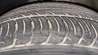 Used 2015 Maruti Suzuki Celerio VXI AMT Petrol Automatic tyres LEFT FRONT TYRE TREAD VIEW