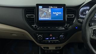 Used 2021 Hyundai Verna SX Opt Petrol Petrol Manual interior MUSIC SYSTEM & AC CONTROL VIEW