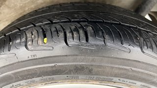Used 2017 Maruti Suzuki Wagon R 1.0 [2010-2019] VXi Petrol + CNG (Outside Fitted) Petrol+cng Manual tyres LEFT REAR TYRE TREAD VIEW