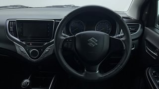 Used 2021 Maruti Suzuki Baleno [2019-2022] Alpha Petrol Petrol Manual interior STEERING VIEW