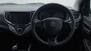 Used 2021 Maruti Suzuki Baleno Alpha Petrol Manual interior STEERING VIEW