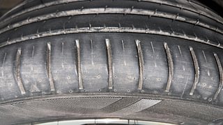 Used 2021 Maruti Suzuki Baleno Alpha Petrol Manual tyres LEFT FRONT TYRE TREAD VIEW