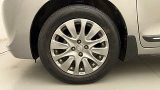 Used 2016 Maruti Suzuki Baleno [2015-2019] Alpha Petrol Petrol Manual tyres LEFT FRONT TYRE RIM VIEW