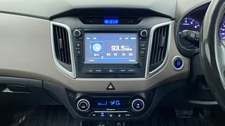 Used 2017 Hyundai Creta [2015-2018] 1.6 SX Plus Auto Petrol Petrol Automatic interior MUSIC SYSTEM & AC CONTROL VIEW
