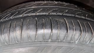 Used 2012 Hyundai i10 [2010-2016] Sportz AT Petrol Petrol Automatic tyres LEFT FRONT TYRE TREAD VIEW