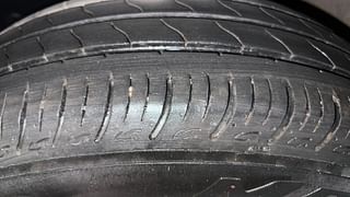 Used 2020 Renault Triber RXZ Petrol Manual tyres LEFT FRONT TYRE TREAD VIEW