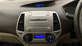 Used 2010 Hyundai i20 [2008-2012] Sportz 1.2 Petrol Manual interior MUSIC SYSTEM & AC CONTROL VIEW