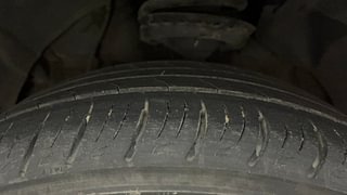 Used 2021 Mahindra XUV 300 W8 (O) Diesel Diesel Manual tyres LEFT FRONT TYRE TREAD VIEW