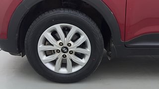 Used 2019 Hyundai Creta [2018-2020] 1.6 SX VTVT Petrol Manual tyres LEFT FRONT TYRE RIM VIEW