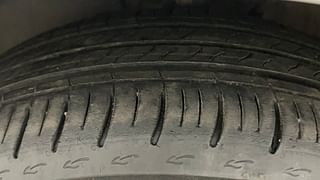 Used 2016 Volkswagen Polo [2015-2019] Highline1.2L (P) Petrol Manual tyres LEFT FRONT TYRE TREAD VIEW