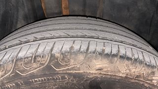 Used 2021 Skoda Kushaq Ambition 1.0L TSI MT Petrol Manual tyres RIGHT REAR TYRE TREAD VIEW
