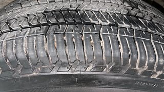 Used 2017 Mahindra XUV500 [2015-2018] W6 Diesel Manual tyres LEFT REAR TYRE TREAD VIEW