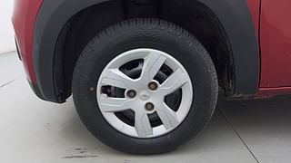 Used 2019 Renault Kwid [2015-2019] RXT Opt Petrol Manual tyres LEFT FRONT TYRE RIM VIEW