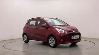 Used 2019 Hyundai Grand i10 [2017-2020] Sportz 1.2 Kappa VTVT CNG (Outside Fitted) Petrol+cng Manual exterior RIGHT FRONT CORNER VIEW