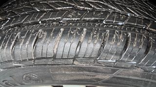Used 2016 Mahindra XUV500 [2015-2018] W10 AWD AT Diesel Automatic tyres LEFT FRONT TYRE TREAD VIEW