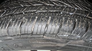 Used 2016 Mahindra XUV500 W10 AWD AT Diesel Automatic tyres LEFT FRONT TYRE TREAD VIEW