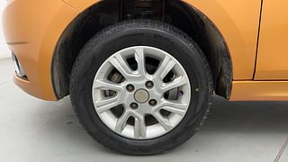 Used 2018 Tata Tiago [2016-2020] Revotron XZ Petrol Manual tyres LEFT FRONT TYRE RIM VIEW