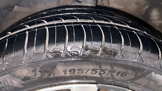 Used 2021 Honda City ZX Petrol Manual tyres LEFT FRONT TYRE TREAD VIEW