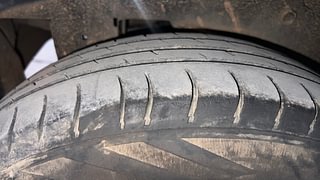 Used 2013 Maruti Suzuki A-Star [2012-2014] VXI Petrol Manual tyres RIGHT REAR TYRE TREAD VIEW