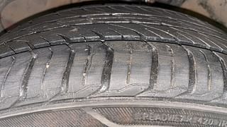 Used 2012 Ford Figo [2010-2015] Duratorq Diesel EXI 1.4 Diesel Manual tyres LEFT FRONT TYRE TREAD VIEW