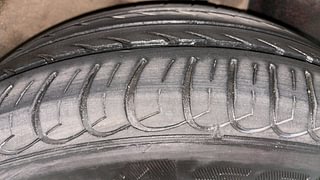 Used 2012 Ford Figo [2010-2015] Duratorq Diesel EXI 1.4 Diesel Manual tyres LEFT REAR TYRE TREAD VIEW