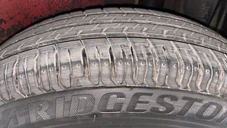 Used 2013 Maruti Suzuki Ritz [2012-2017] Vxi Petrol Manual tyres LEFT REAR TYRE TREAD VIEW