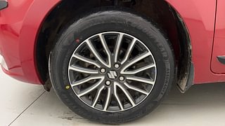 Used 2021 maruti-suzuki Dzire ZXI Plus AMT Petrol Automatic tyres LEFT FRONT TYRE RIM VIEW