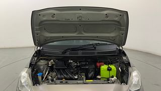 Used 2017 Datsun GO [2014-2019] T Petrol Manual engine ENGINE & BONNET OPEN FRONT VIEW