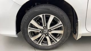 Used 2018 honda City V 4th Gen Petrol Manual tyres LEFT FRONT TYRE RIM VIEW