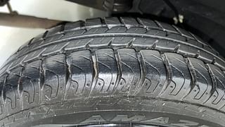 Used 2017 Datsun GO [2014-2019] T Petrol Manual tyres RIGHT REAR TYRE TREAD VIEW