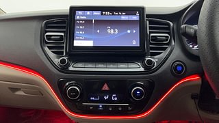 Used 2020 Hyundai Verna SX Opt IVT Petrol Petrol Automatic interior MUSIC SYSTEM & AC CONTROL VIEW