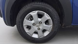 Used 2018 Renault Kwid [2017-2019] CLIMBER 1.0 AMT Petrol Automatic tyres LEFT FRONT TYRE RIM VIEW