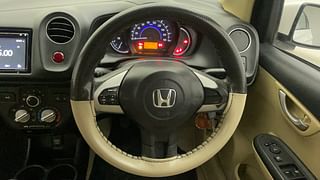 Used 2015 honda Amaze 1.5 VX (O) Diesel Manual interior STEERING VIEW