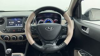 Used 2018 Hyundai Grand i10 [2017-2020] Sportz 1.2 Kappa VTVT Petrol Manual interior STEERING VIEW