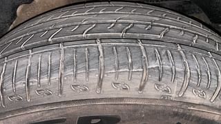 Used 2015 Mahindra XUV500 [2015-2018] W10 Diesel Manual tyres LEFT REAR TYRE TREAD VIEW