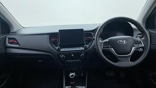 Used 2022 Hyundai Verna SX Opt Turbo Petrol Petrol Automatic interior DASHBOARD VIEW