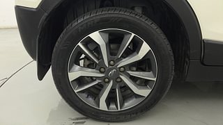 Used 2021 Mahindra XUV 300 W8 (O) Petrol Petrol Manual tyres RIGHT REAR TYRE RIM VIEW