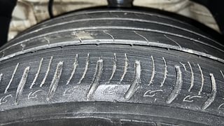 Used 2021 Mahindra XUV 300 W8 (O) Petrol Petrol Manual tyres LEFT FRONT TYRE TREAD VIEW