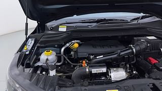 Used 2023 Mahindra XUV 300 W6 Petrol Petrol Manual engine ENGINE RIGHT SIDE HINGE & APRON VIEW