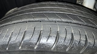 Used 2021 Mahindra XUV 300 W8 (O) Petrol Petrol Manual tyres RIGHT REAR TYRE TREAD VIEW