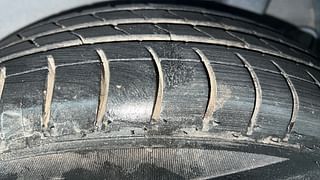 Used 2014 Hyundai Grand i10 [2013-2017] Sportz AT 1.2 Kappa VTVT Petrol Automatic tyres LEFT REAR TYRE TREAD VIEW