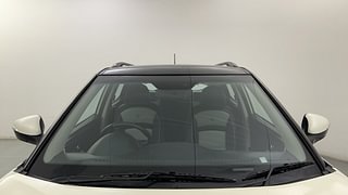 Used 2021 Mahindra XUV 300 W8 (O) Petrol Petrol Manual exterior FRONT WINDSHIELD VIEW