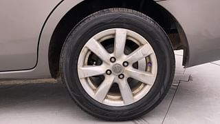 Used 2013 Nissan Sunny [2011-2014] XV Diesel Diesel Manual tyres LEFT REAR TYRE RIM VIEW