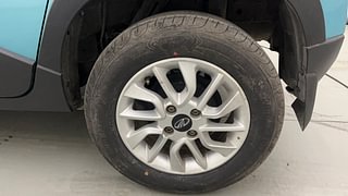 Used 2016 Mahindra KUV100 [2015-2017] K8 6 STR Petrol Manual tyres LEFT REAR TYRE RIM VIEW