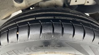 Used 2014 Hyundai Santro Xing [2008-2014] GL Plus Petrol Manual tyres LEFT REAR TYRE TREAD VIEW